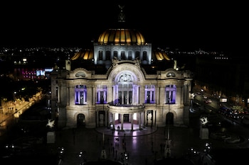 A view of the Palacio