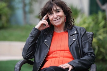 La escritora española Rosa Montero