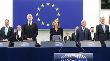 Felipe VI, ante el Parlamento