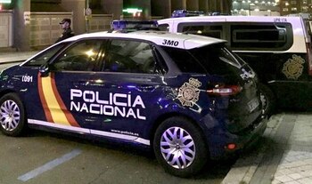 Coche de la Policía Nacional.
