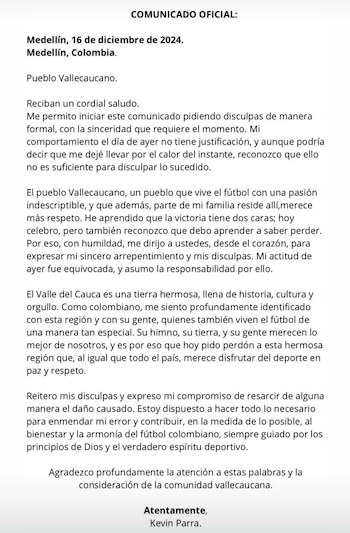 El jugador de Atlético Nacional