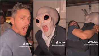 James Franco asegura tener video real de un extraterrestre en su jardín y desata la confusión en redes