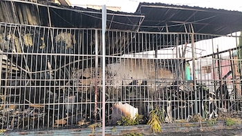 Se registra incendio en inmueble