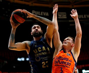 El jugador del UCAM Murcia