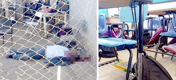 Una balacera entre el Cártel de Sinaloa y el CJNG se registró frente a escuelas de la Nueva Colonia Hindú, en Tecate, el 29 de septiembre de 2026. Crédito: Zeta