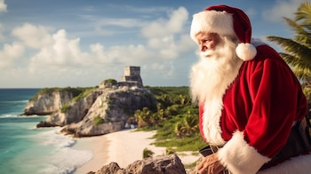 Santa Claus en el Mar