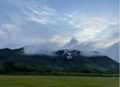 El Gobierno de Colombia inició uso de drones con glifosato en erradicación de cultivos ilícitos con ayuda de los EE. UU. - crédito @StateINL/X