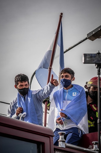 Coco con Rodrigo Peláez, su