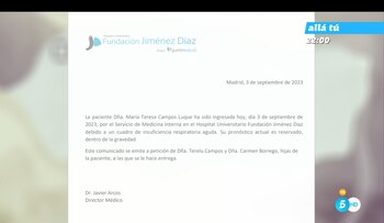 El hospital Fundación Jiménez Díaz