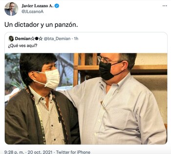 El poblano criticó el aspecto
