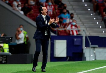 El entrenador del Villarreal CF,