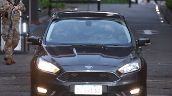 Rodríguez Larreta salió de Olivos