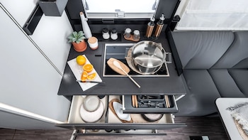 La cocina tiene poro para