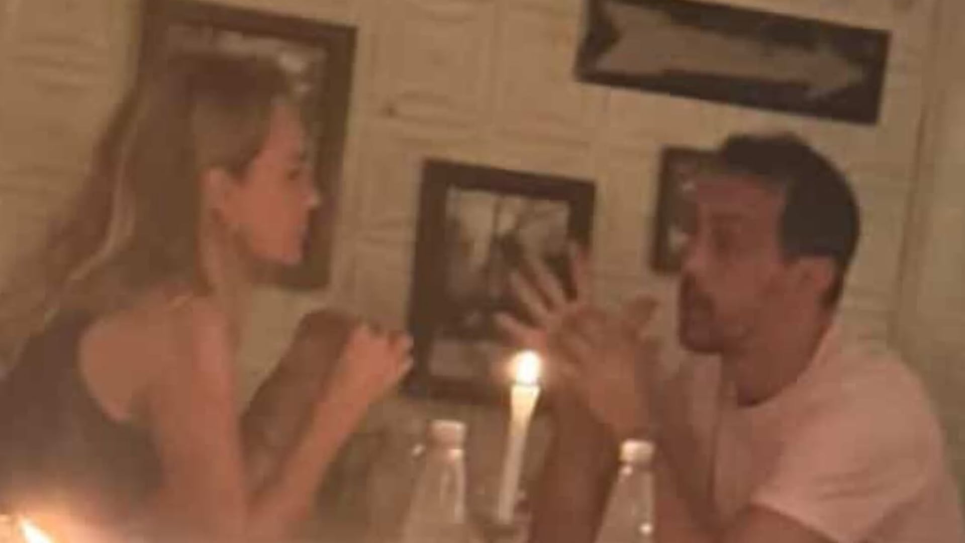 La actriz Sabrina Rojas y el exfutbolista José Chatruc fueron vistos compartiendo una cena íntima a la luz de las velas en el reconocido restaurante Novecento.