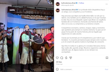 Los Fronterizos confirmaron la muerte de Alberto José Ovando en redes sociales y no informaron las causas del fallecimiento