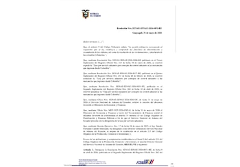 Declaração do Governo do Equador