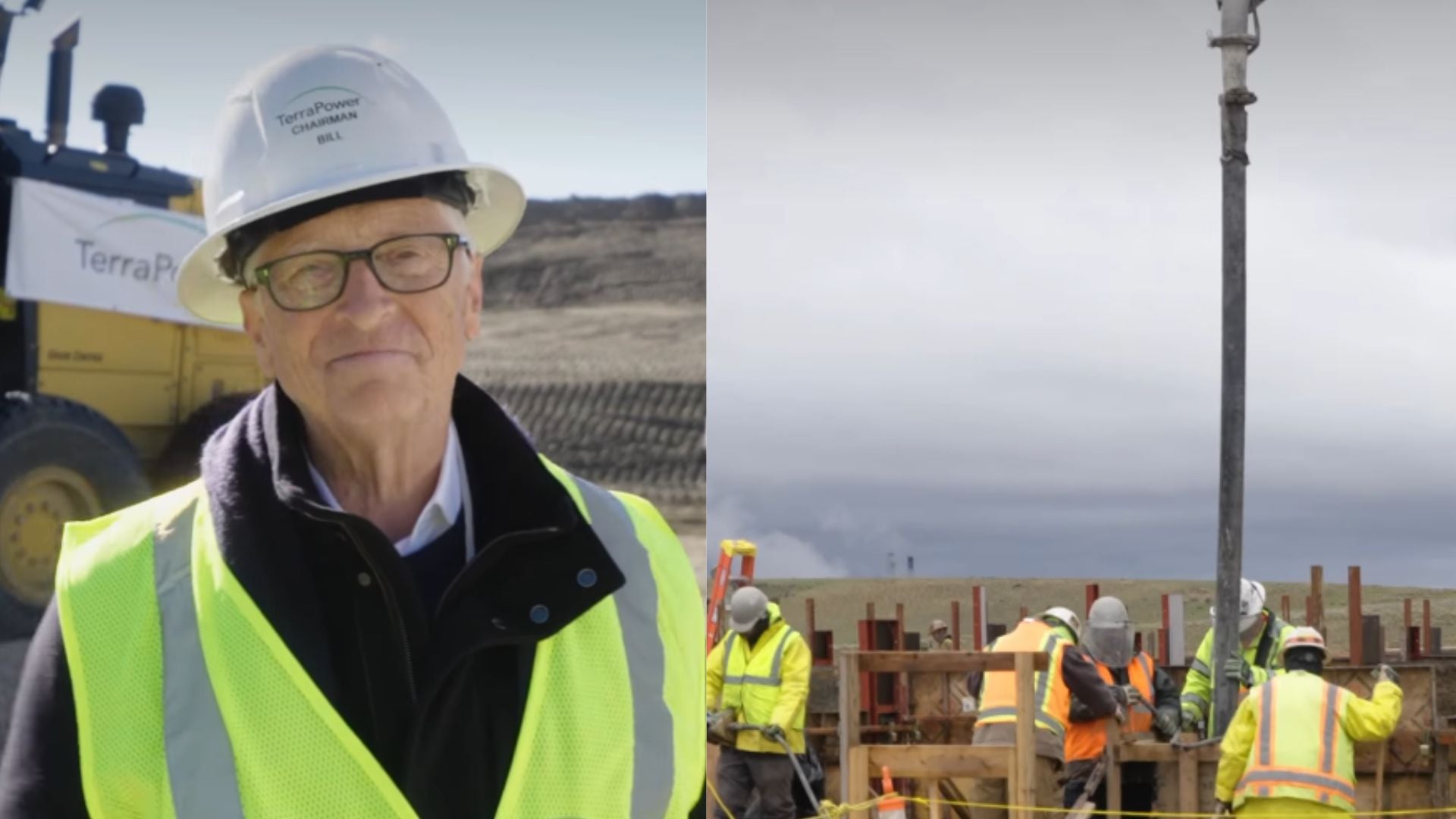 Bill Gates impulsa la construcción de un reactor nuclear de TerraPower en Kemmerer, Wyoming, después de que la Comisión Reguladora Nuclear de Estados Unidos autorizara el proyecto Natrium. (Instagram: thisisbillgates)