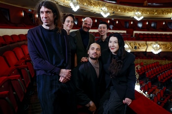 La artista serbia Marina Abramovic