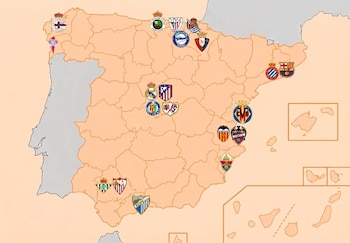 El mapa de Primera División desvela el secreto que le espera a LaLiga