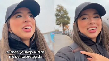 Migrante reveló distintivo que, asegura,