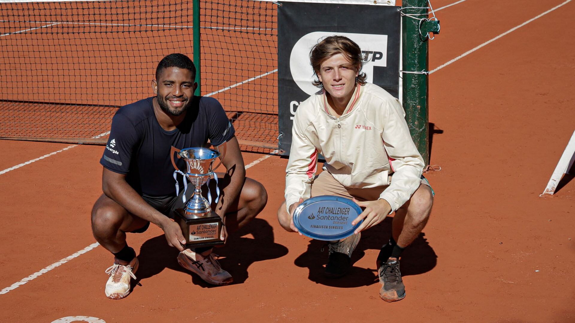 El brasileño Joao Lucas Reis da Silva se consagró campeón del AAT Challenger Santander edición Santa Fe (Foto: Prensa AAT)