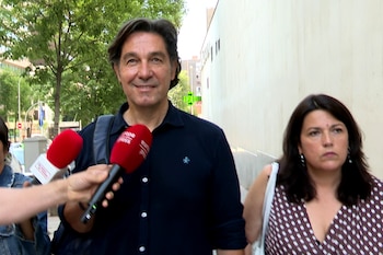 Luis Lorenzo sale de los juzgados de familia, a 06 de julio de 2022, en Madrid (España). (Europa Press).