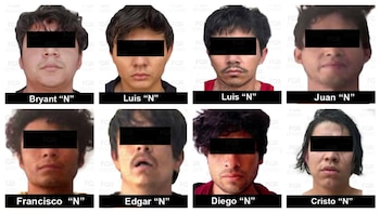 Detenidos en Querétaro. Crédito: FGR