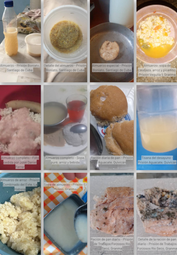 Alimento en prisiones de Cuba