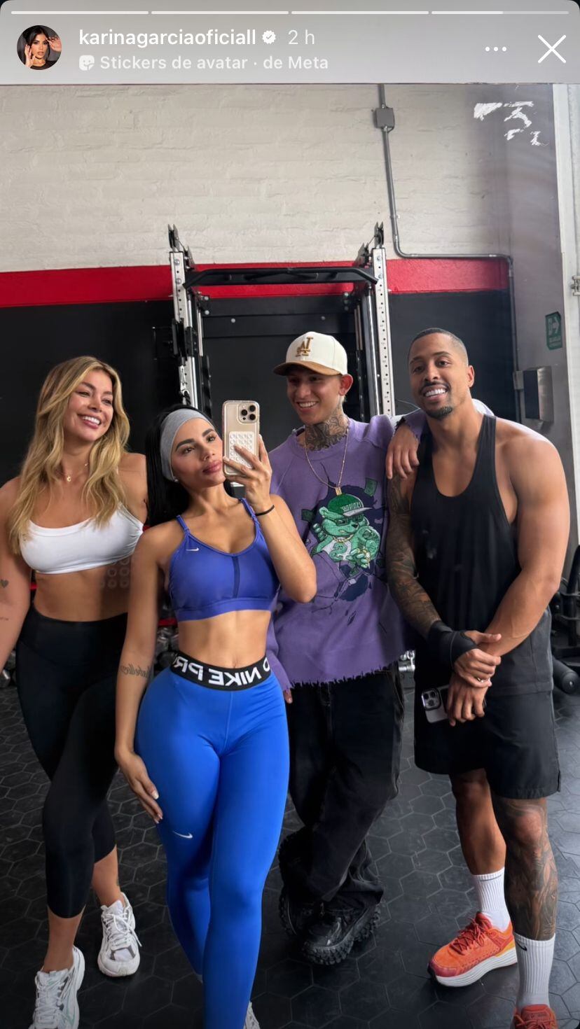 Yaya Muñoz, José Rodríguez, La Liendra y Karina García, exparticipantes de