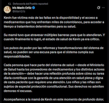 La defensora del Pueblo, Iris