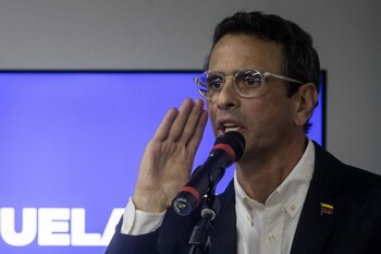 Foto del opositor venezolano Henrique Capriles. EFE/ Miguel Gutiérrez