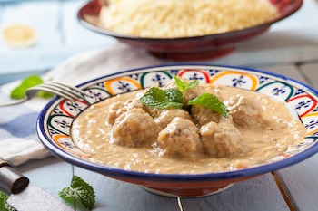 Salsa de almendras para albóndigas