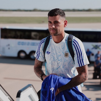 Argentina viajó a Atlanta para disputar las semifinales del Mundial ante Inglaterra