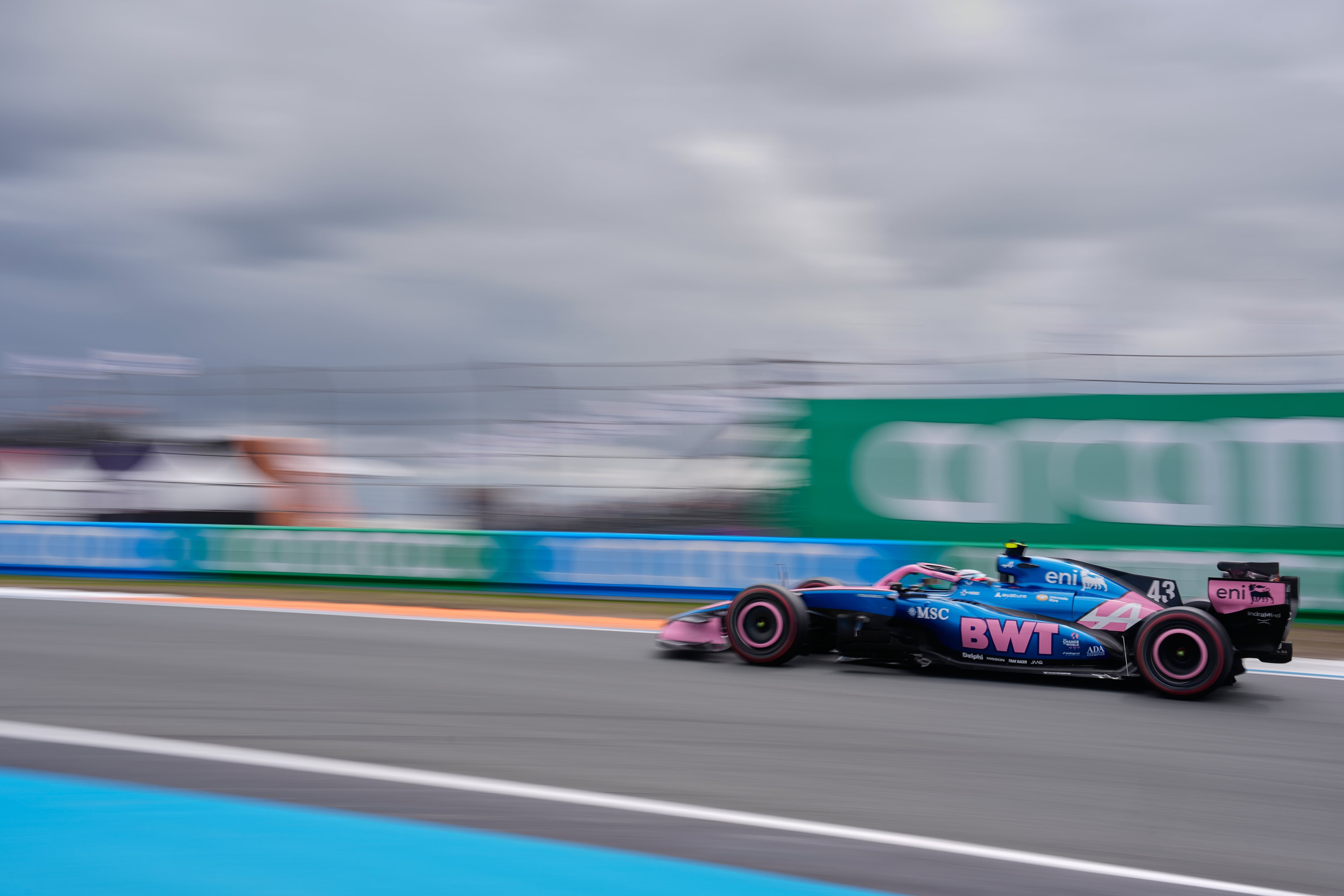 Colapinto está consolidado como piloto de F1 y haciendo jugo a su nombre sigue en franco ascenso (AP Foto/Darko Bandic)