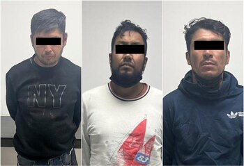 Los detenidos fueron presentados ante