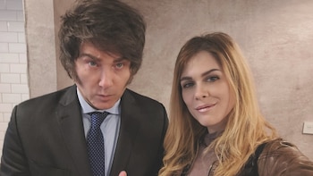 Javier Milei y Lilia Lemoine