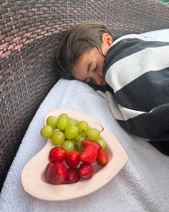 China Suárez en familia