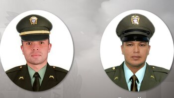 Los uniformados fueron identificados como