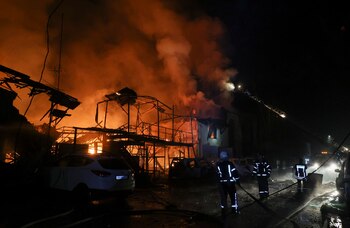 Ataque ruso con drones en