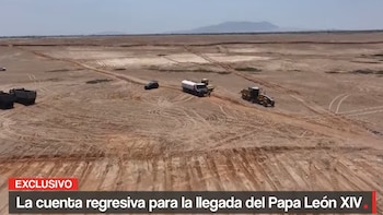 El escenario de la misa del Papa León XIV en Chiclayo aún no existe: se construirá a contrarreloj sobre un antiguo relleno