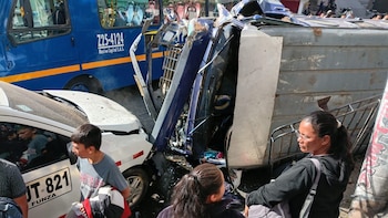 Fuerte accidente en la localidad