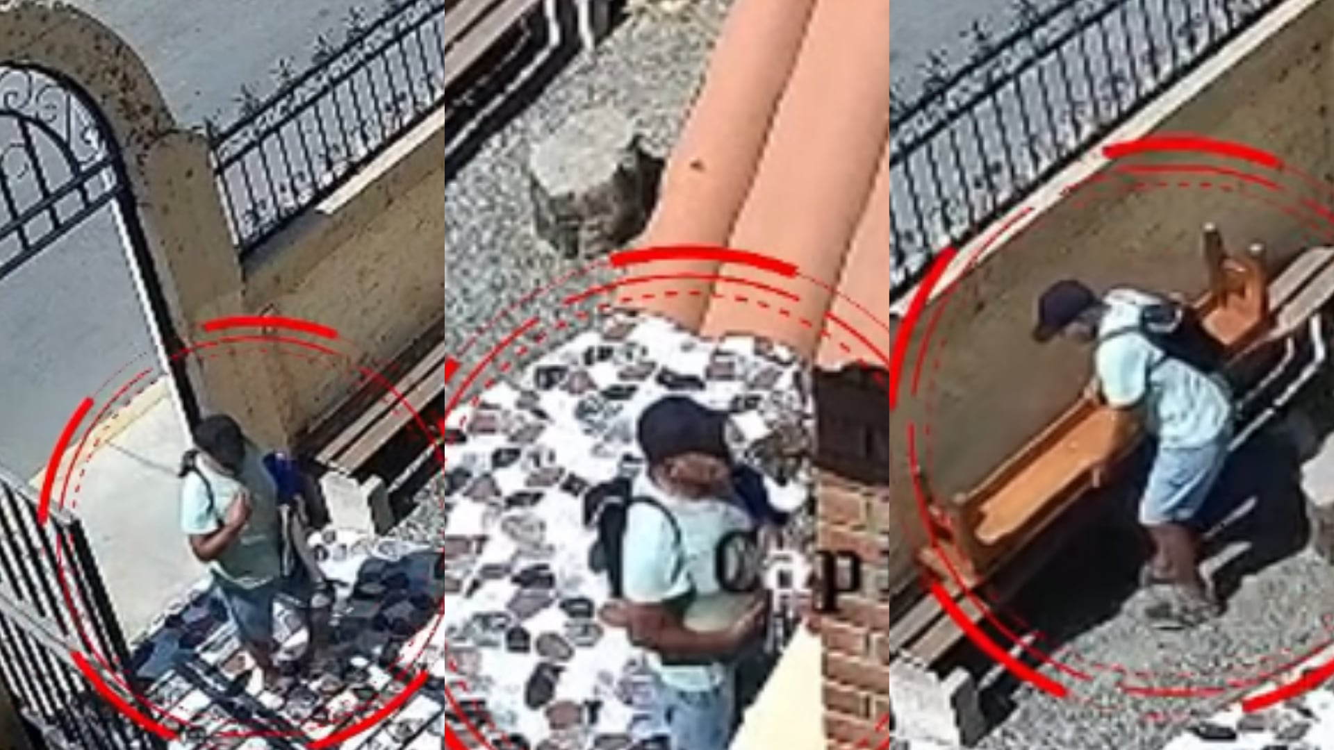 Un hombre rezó ante una imagen religiosa y sustrajo una banca de la capilla San Francisco de Asís en Chimbote.