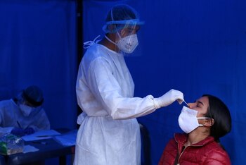 Pruebas de covid-19 (Colprensa -