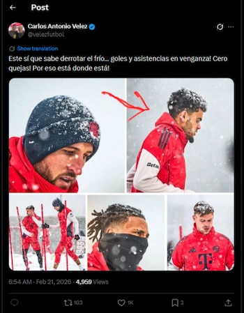 El comentarista fue contundente a