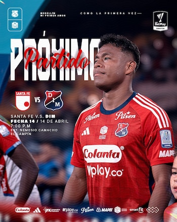 Afiche del partido de Independiente