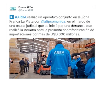 El operativo de AFIP y