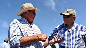 El ministro de Ganadería, Agricultura