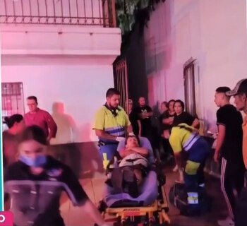 El niño aún está hospitalizado