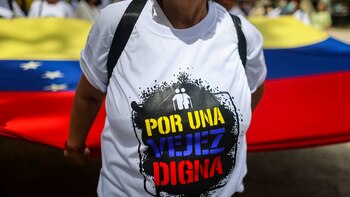 "Por una vejez digna", fue