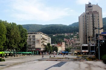Plaza central de Užice, en